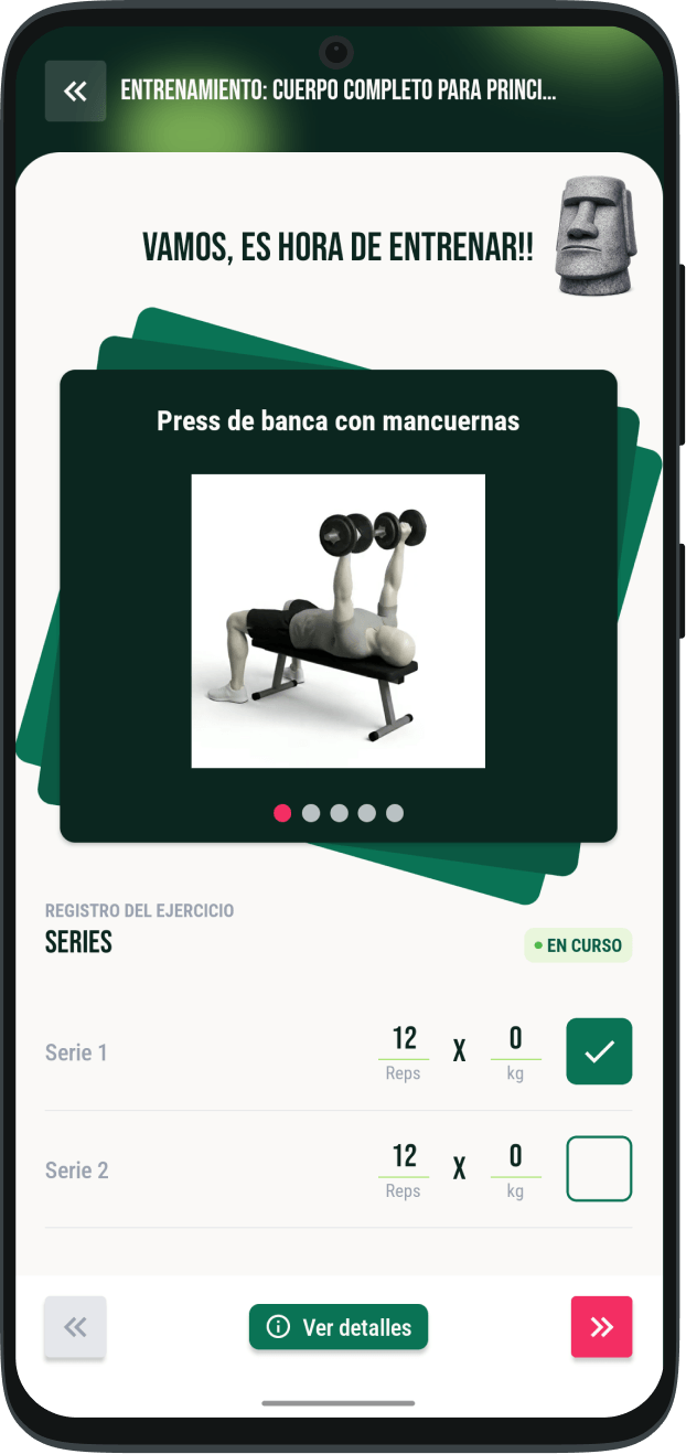 CONCENTRACIÓN EN CADA SERIE